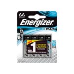 Baterije AA ENERGIZER MAX PLUS, blister 4. komada