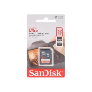 Memorijska kartica Sandisk Ultra SDHC 32GB R: 100MB/s; Class 10 UHS U1