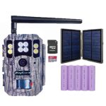 Lovačka 4G kamera BolyGuard BG662-MFPS s GPS prijamnikon, LI-ION akumulatore, SD32GB, Solarna ploča