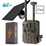 Lovačka kamera JerderFo T6 GPS, 14MP, 24000 mAh, Solar Panel