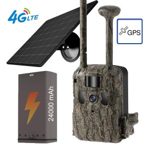 Lovačka kamera JerderFo T6 GPS, 14MP, 24000 mAh, Solar Panel