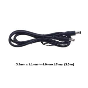 Kabel 3.5x1.1mm - 4.0x1.7mm, 3 metara